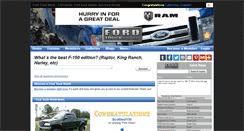 Desktop Screenshot of fordtruckworld.com